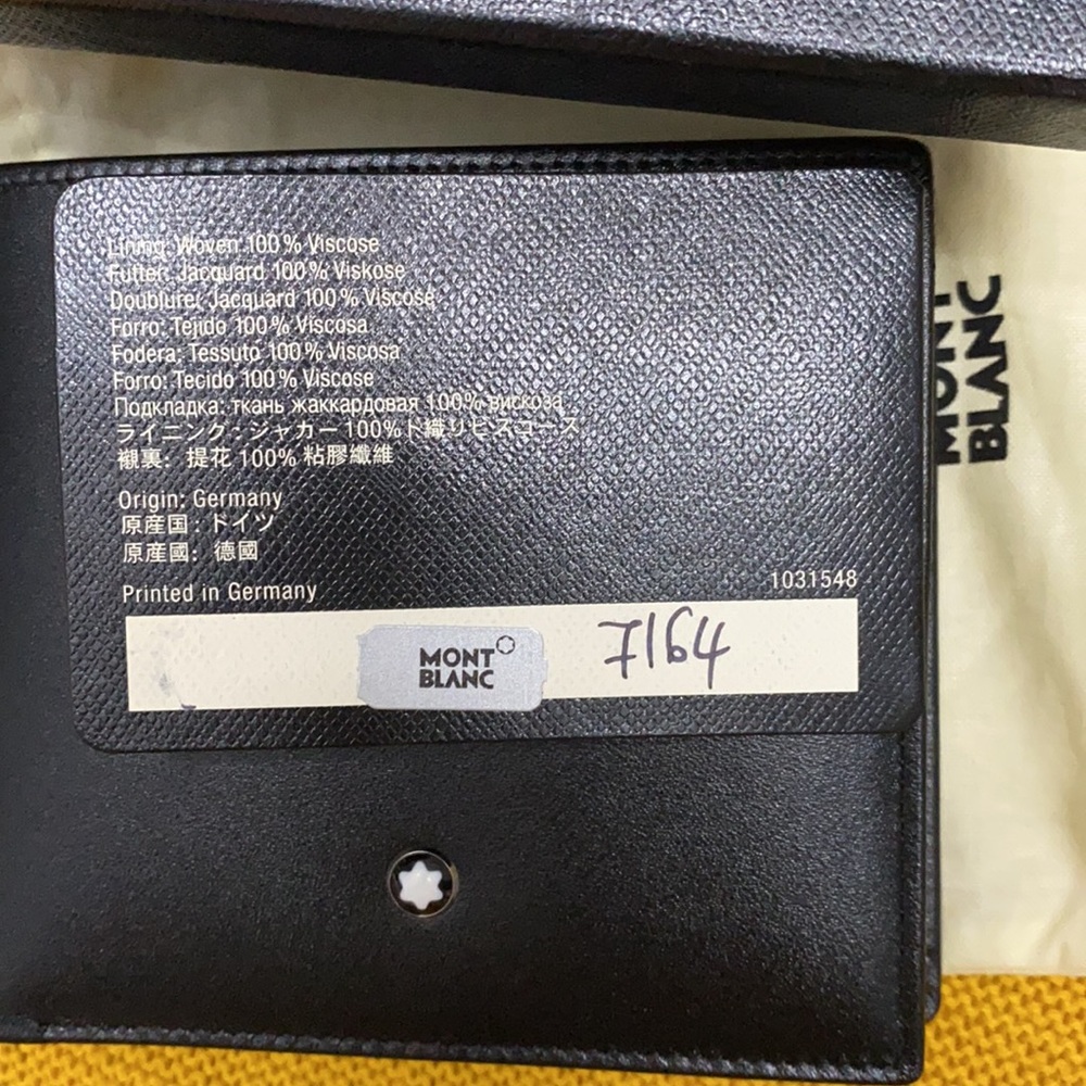 Mount blanc Man's wallet - Picture 7 of 7